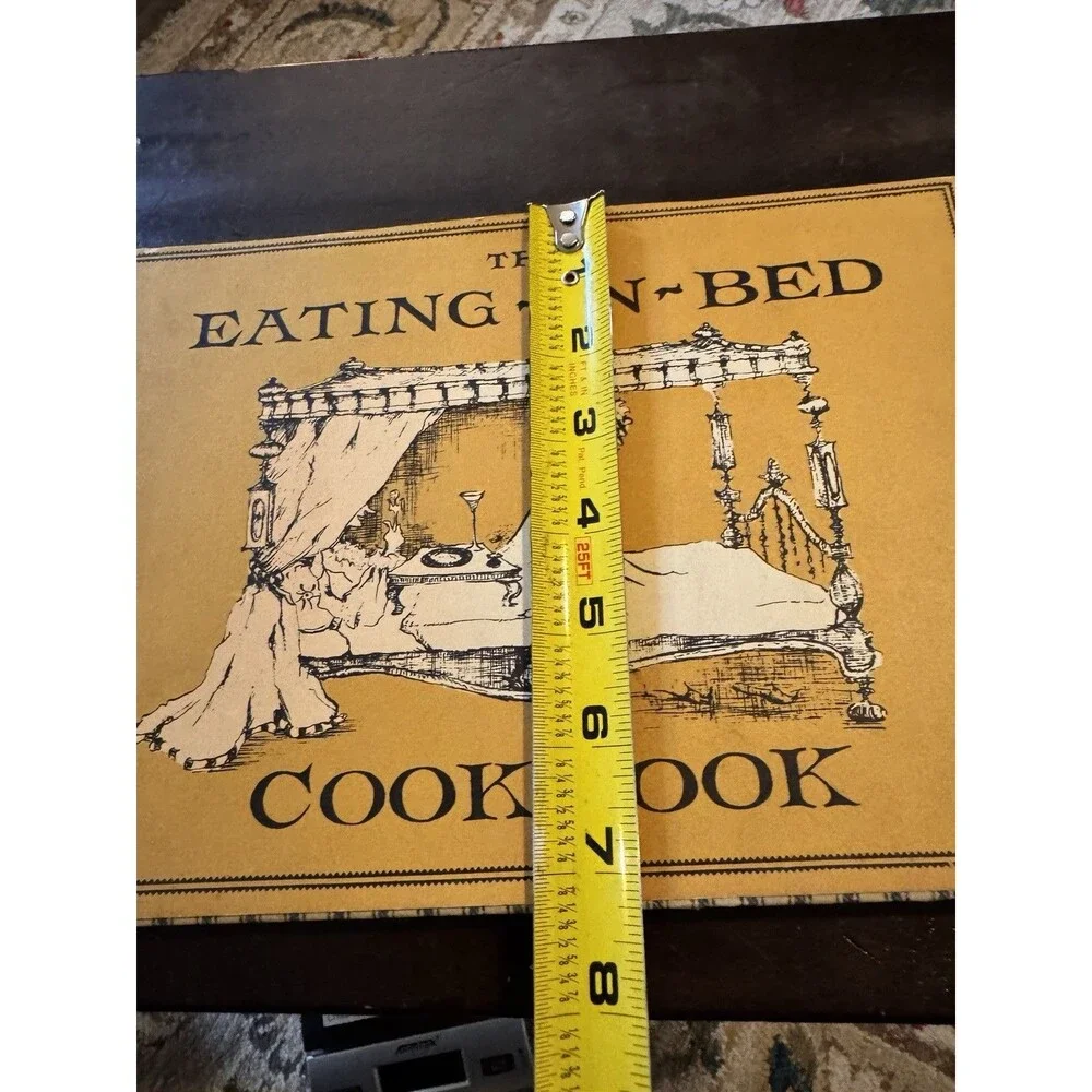 The Eating In Bed Cookbook by Barbara Ninde Byfield HC 1962 RARE
